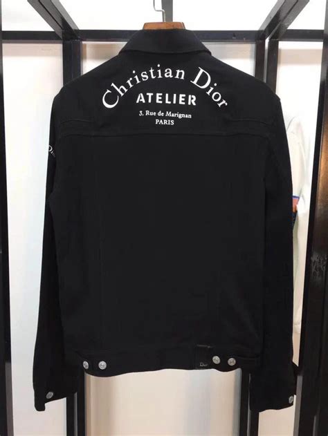 christian dior atelier jacket men|christian dior atelier denim jacket.